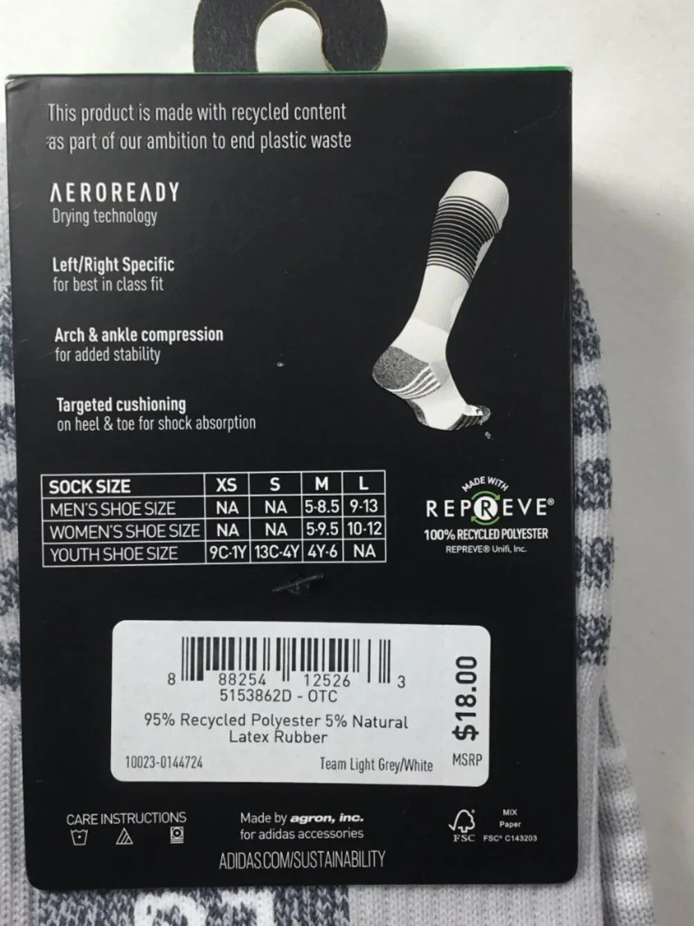 Adidas Soccer Team Speed Aeroready Socks